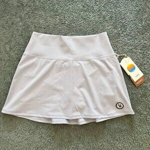 Vuori Women's Performance Tennis Skirt Volley Size S Color: Peri Light Purple